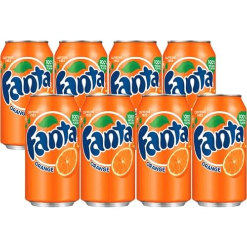 Fanta Classic Soft Drink 8 Pack (8x330ml)