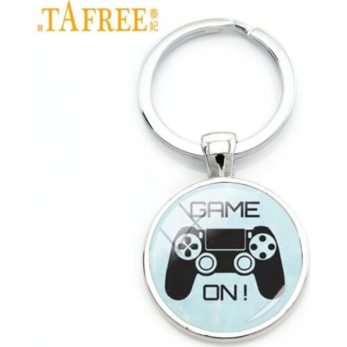 TAFREE Game on 2017 New Keychain gentle personality key chain gentle personality ring holder beautiful special jewelry H601