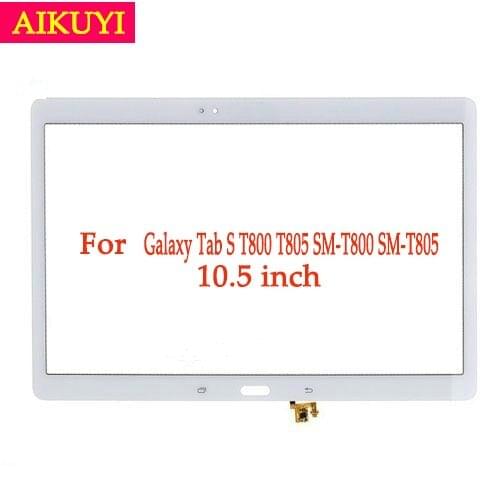 New for 10.5"Samsung Galaxy Tab S T800 T805 SM-T800 SM-T805 Touch Screen Digitizer Sensor Glass Tablet Replacement Parts
