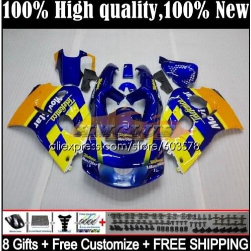 Body For SUZUKI SRAD GSX-R600 GSXR 750 600 0CL.25 GSXR750 96 97 98 99 00 GSXR600 1996 1997 1998 1999 2000 Fairings Movistar New