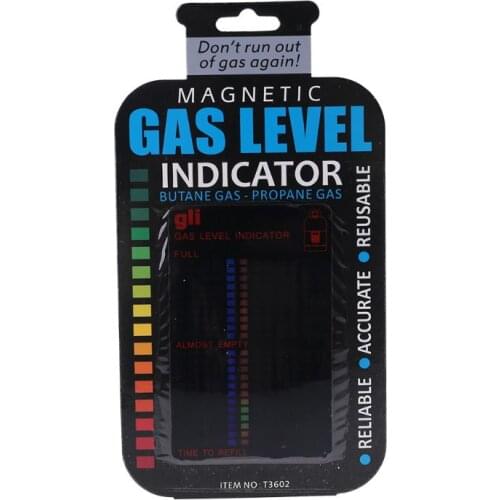Practical Propane Butane LPG Fuel Gas Tank Level Indicator Magnetic Gauge Bottle