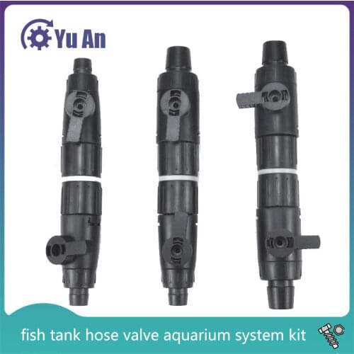 Fish Aquarium Hose Valve Pipe Valve Quick Release Connector Connector Adapter Aquarium System Kit 1 Pcs