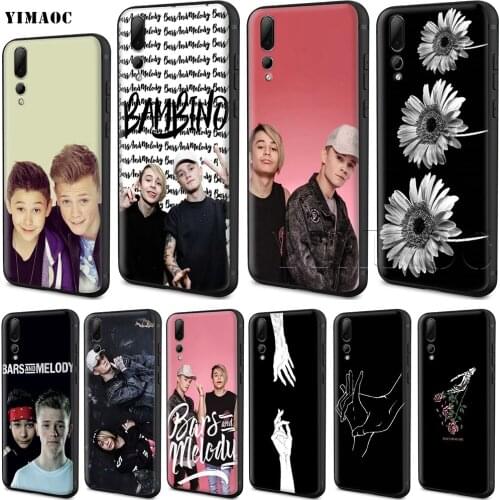 YIMAOC Bars and Melody BAM Silicone Case for Huawei Honor Mate P smart Y7 Y9 8C 30 20 10 8x Nova 3i 3 Lite Pro Prime 2018 2019