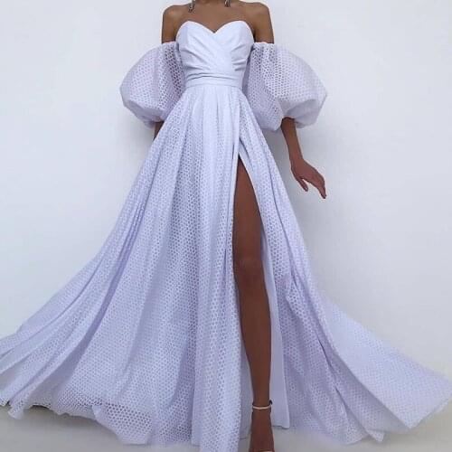 Bridal Sleeves Lavender Hollow Puff Sleeves Detachable Bridal Bicep Wedding Sleeves Handmade For Elegant Bridal Accessories 2021