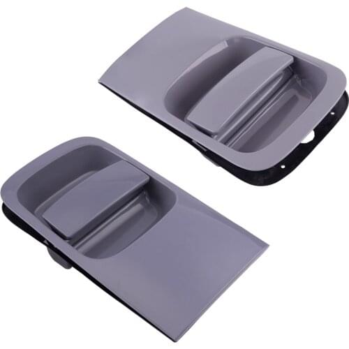 1 Pair Gray Sliding Door Outer Handle Catch 26.2 x 15.5 cm Fit For Hyundai H1 I800 Grand Starex 2007