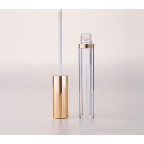 20/30/50pcs 6ml Empty Lip Gloss Tubes Containers Clear Lip Balm Bottle with Rubber Stopper