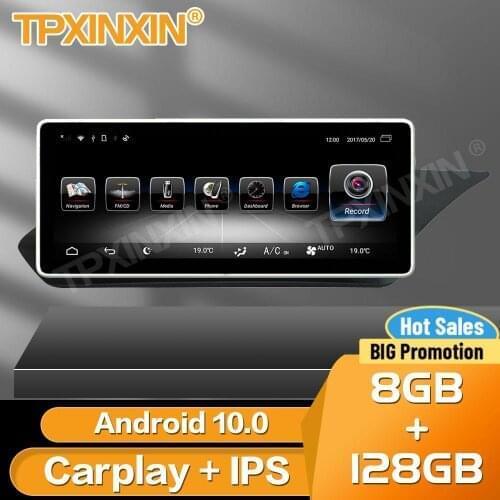 128G Carplay Car Radio Stereo Receiver Android For Benz E W212 2013 2014 Car GPS Navigation Player Auto Audio Recorder Head Unit