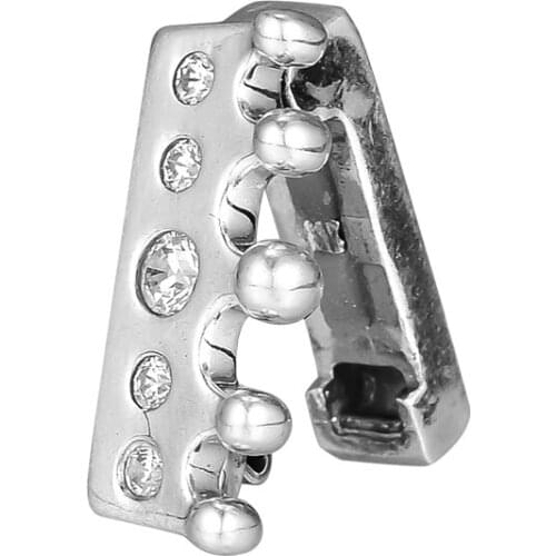 CKK 925 Sterling Silver Reflexions Crown Clip Charms Beads Original Fashion Jewelry Making Fits For Bracelets