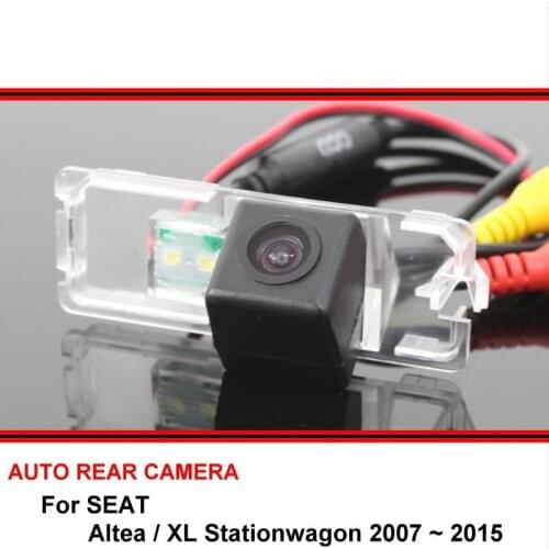 For SEAT Altea / XL Stationwagon 2007 ~ 2015 Night Vision Rear View Camera Reversing Camera Car Back up Camera HD CCD