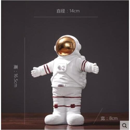 Nordic Style Home Figure Scandinavian Creative Astronaut Model Decoration Modern Simple Living Room Office Desk