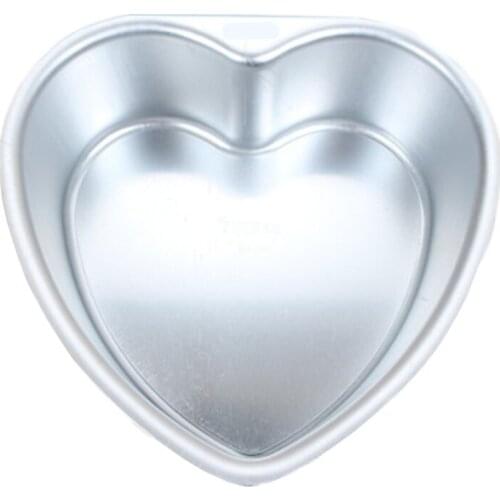 Heart Shape Cake Mould 6/8/10 Inch Cake Make Mold Baking Tool Cake Simple Production Environmental Health Bottom Non-Movable