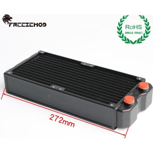 FREEZEMOD computer water cooling double-layer heat sink 45mm thick row independent two-layer ROHS certification. SR-240SL