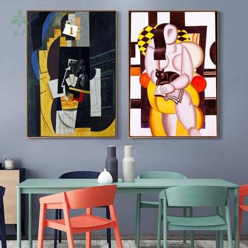 Canvas Painting By Pablo Picasso Wall Art Series Living Room Home Office Decorations
