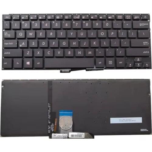 New Laptop Keyboard for Asus ZenBook UX310 UX310UA UX310UQ UX410 UX410UA UX410UQ U4000 U4000U U4000UQ Series Black US Backlit
