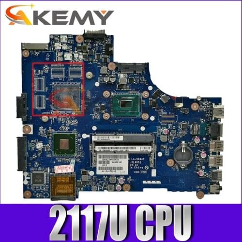 Original Laptop motherboard For DELL Inspiron 15R 3521 5521 2117U Mainboard CN-0671DP 0671DP VAW00 LA-9104P SLJ8E SR0VQ