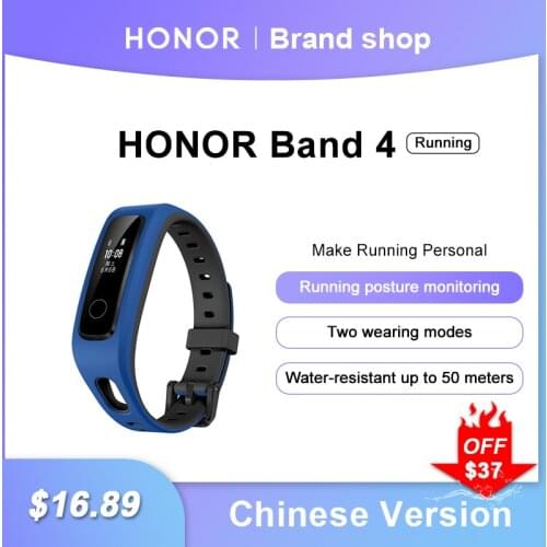 Original Huawei Honor Band 4 Running smart bracelet waterproof sports smart wristband sleep tracker Bluetooth 4.2 long standby