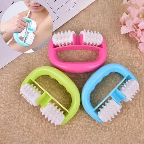 Handle D Type Roller Fat Control Roller Massager Cellulite Leg Abdomen Neck Buttocks Fast Anti Cellulite Face Lift Tool