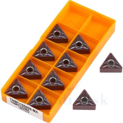TNMG160404 TNMG160408 VP15TF UE6020 US735 high quality Carbide insert External Turning Tools CNC turning insert cutting tools