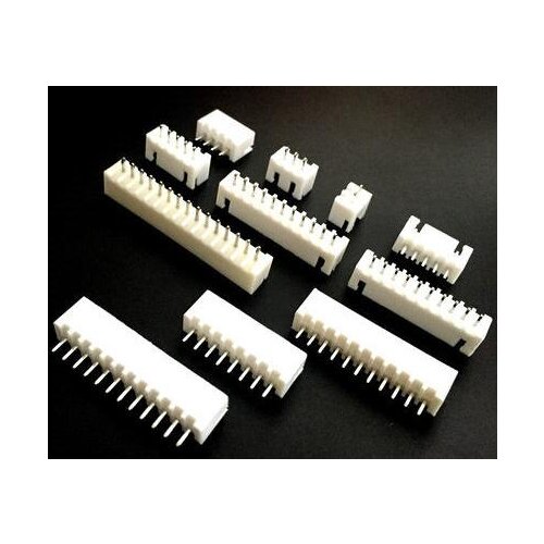 XH2.54 2/3/4/5/6/7/8/9/10/11/12/13/14/15/16 Pin 2.54mm Pitch Male Pin Header Connector Strip Pin Connectors Adaptor Resistor