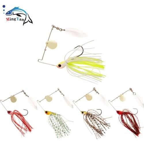 1pcs Spinner Bait 10.5g Metal Lure Hard Fishing Lure Spinner Lure Spinnerbait Pike Swivel Fish Tackle Wobbler Fishing