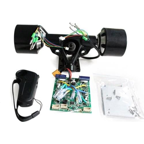 2020 New DIY Dual Drive 70mm 83mm 90mm 180W 250W 350W Electric Skateboard Hub Motor Truck Kits ESC and remote Skate Board