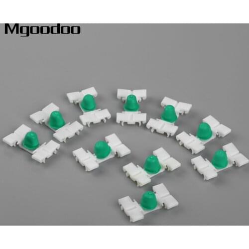 20Pcs Auto Moulding Trim Clips Car Exterior Door Fender Moulding Trim Clips Set 51131960054 For BMW E36 E46 320 325 328 323