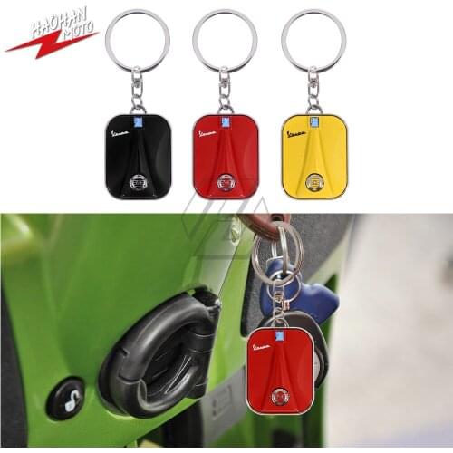 For Vespa GTS300 GTS 300 Accessories GTV LX PX LT Sprint Primavera 150 250 Motorcycle Key Ring Scooter Keychain