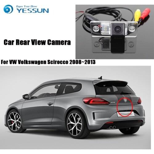 YESSUN Car Rear View Camera Reversing Camera For VW Volkswagen Scirocco 2008~2013 HD CCD+ Backup Parking Camera