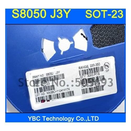 Free Shipping 200pcs/lot SMD S8050 J3Y S8050J3Y Triode Transistor SOT-23
