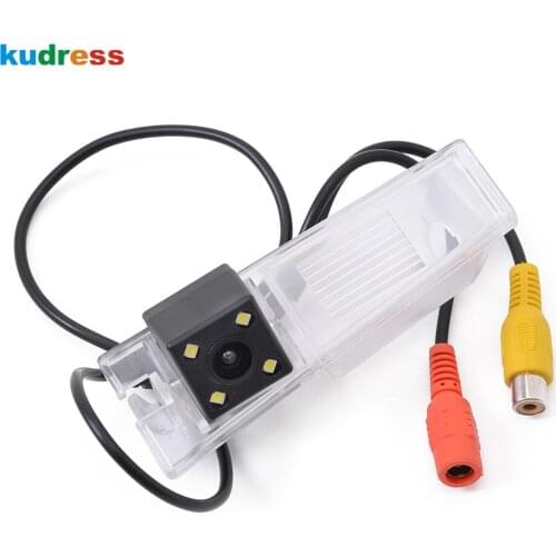 For Opel Mokka Chevrolet Aveo Trailblazer Cruze h/b wagon Cadillac SRX CTS CCD Car Rear View Camera Reverse LED Parking Camera