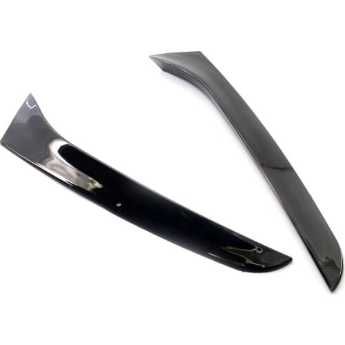 For VW Passat B7 Variant Wagon 2011-2015 One Pair of Gloss Black Rear Window Side Spoiler Wing Recommend
