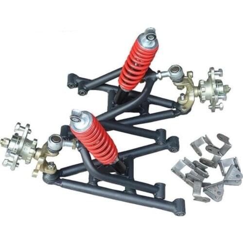 Tilting arms for 3 wheels motorcycle reverse tricycle