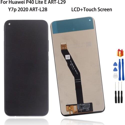 6.39 inch Original For Huawei P40 Lite E ART-L29 / Y7p 2020 ART-L28 Full LCD Display Touch Screen Digitizer Assembly Replacement