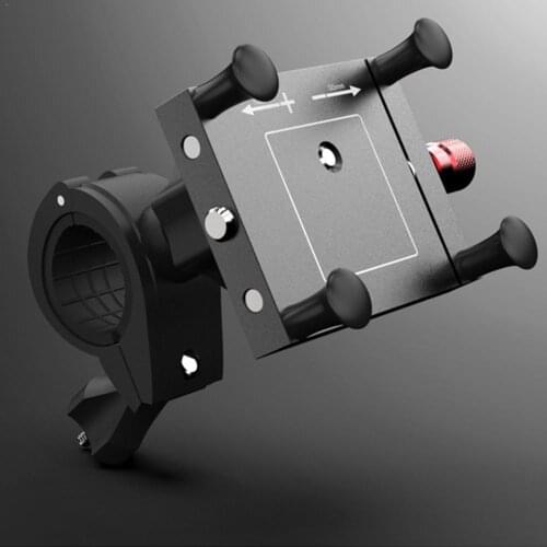 Motorcycle Handle & Mirror Bracket Fix The Phone Holder Outdoor Riding Navigation GPS Smartphone Sports Support For Scooter/Bike