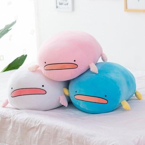 Cute Japan Pretend Died Penguin Pillow Super Soft Down PP Cotton Filling Bed Pregnant Leg Sleeping pillow For Her TV Cushion
