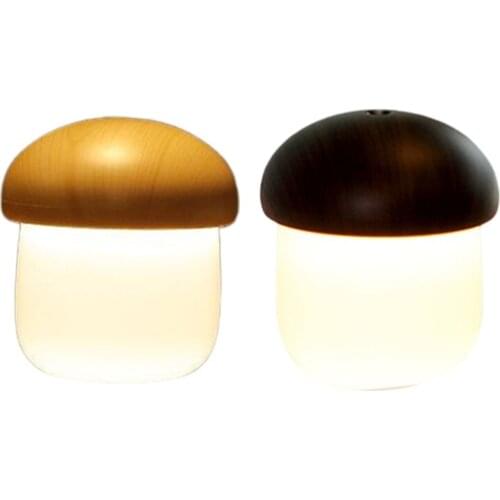 Cute Mushroom Shape Air Humidifier USB Mist Maker Beauty Replenishing Aroma Diffuser Ultra-quiet Operation Fogger