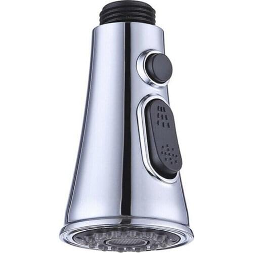 SHUIELIN Pull Down Faucet Replacement Head Kitchen Faucet Sprayer Head Pull Out Spray Head for Kitchen Faucet Chrome