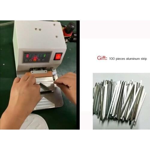 Mask aluminum strip machine Aluminum Strip Hot Melt Welding Machine Masks Power Tool Parts