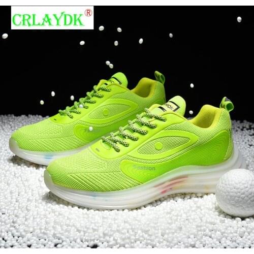 CRLAYDK Trending Mens Casual Sneakers Outdoor Running Sports Shoes Mesh Breathable Walking Tennis Student Deportivas Hombre