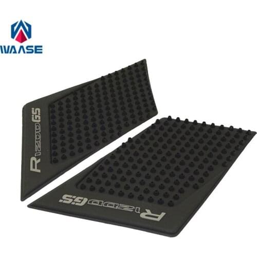 Waase For BMW R1200GS 2013 2014 2015 2016 2017 Motorcycle Tank Pad Protector Sticker Decal Gas Knee Grip Tank Traction Pad Side
