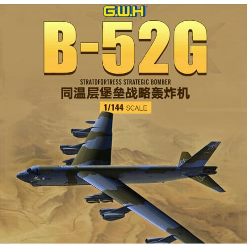 Great Wall Hobby L1009 1/144 U.S. B-52G Stratofortress Strategic Bomber - Scale Model Kit