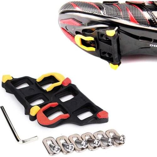 1 Pair Bicycle Bike Pedal MTB Road Mountain Bikes Bearing Pedals Cleats Set Yellow For Shimano SM-SH11 SPD-SL bike accessories