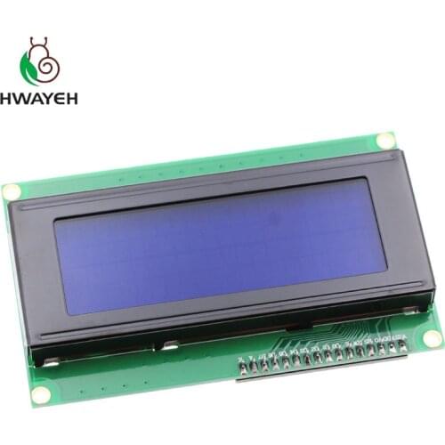 1PCS LCD2004+I2C 2004 20x4 2004A Blue/Green screen HD44780 Character LCD /w IIC/I2C Serial Interface Adapter Module for arduino