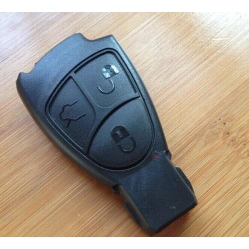 10PCS/lot For Mercedes-Benz W220 CLK CLS C E Smart Card Remote Key Shell Case 3 Button Fob Key Cover