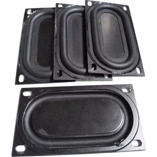 2 Pcs DIY Bass Speaker Loudspeaker Vibrating Membrane Passive Bass Woofer Diaphragm Plate Speaker Passive Radiator