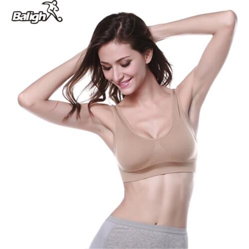 Outdoor Women Comfortable Yoga Bra Vest Seamless Fitness Sports Bra Tops Gym Underwear Bras Running push ups 3 Colors
