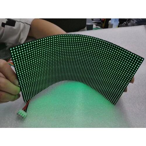 Bendable P2 Led Panel Matrix 128X64 PIXELS P2 Curvin Led Video Flex Wall Module 256X128MM