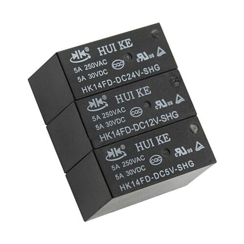HOT NEW 5V 12V 24V relay HK14FD-DC5V-SHG HK14FD-DC12V-SHG HK14FD-DC24V-SHG HK14FDDC5VSHG HK14FDDC12VSHG HK14FDDC24VSHG 5A 8PIN