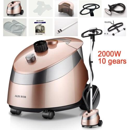 22%,2000W 10 gears Handhold Garment Steamer Clothes Electric Iron with Vertical Hanging Household Portable Ironing Machine