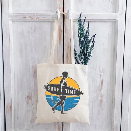 SURF TIME Shirt 2021 Women Fashion O-Neck Cartoon Casual Tops Holiday Beach White Tee Clothing Summer Plus Size White